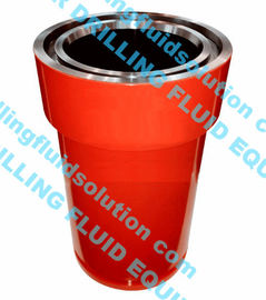 IDECO T-1000/T-800 Triplex Mud Pump Parts in Chrome Iron Sleeve Forging Alloy Steel Outer Shell
