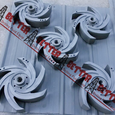 Mission Pump Impeller, 3x2x13, 4x3x13, 5x4x14, 6x5x11,6x5x14, 8x6x11,8x6x14,10x8x14, High Quality Hard iron, 304SS,316SS, High Chrome