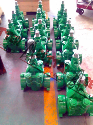 BETTER DEMCO DM TYPE MUD GATE VALVE, 5x4" 5000 PSI, XXH BW, STD,Alloy Steel, Equiv. to Cameron | J007421-2522110