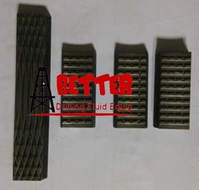 Rotary Slip Inserts Manual Tong Dies High Alloy Steel Heat Treatment Hardness Phophating Black Color for SDS/SDML/SDXL