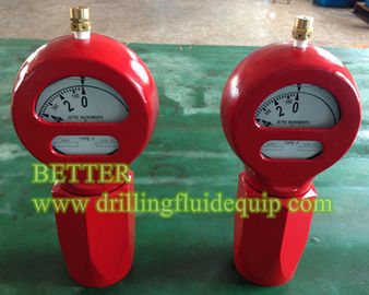 Cameron OTECO style Mud Pressure Gauge Type D TYPE F 2"LPT Fig.1502  Connection Standard Service 0-6000 psi