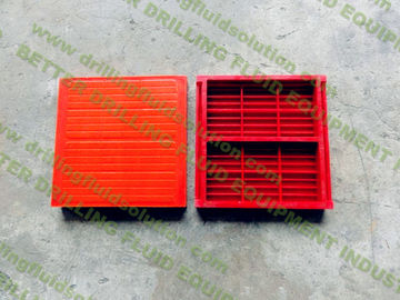Polyurethane Screen Panel Shale Shaker Screens Yellow Red Green Blue Color for different working temperature