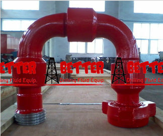 Style 100 swivel joint Chiksan Long sweep high alloy steel forged API 6A ASTM
